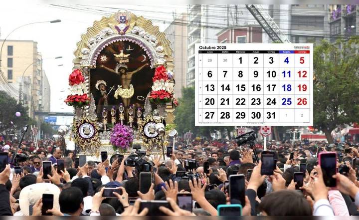 Feriados y días no laborables en octubre 2025: estas son las fechas para que trabajadores del sector público y privado descansen en Perú