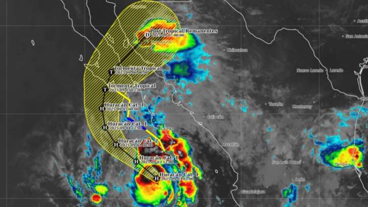 Lorena Se Convierte en Huracán Categoría 1: Hay Alerta para Baja California Sur