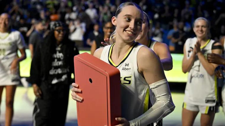 Paige Bueckers' surprise gesture proves her affection for Dallas and the Wings