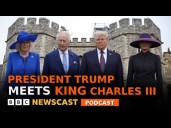 Inside President Trump's state visit with the King