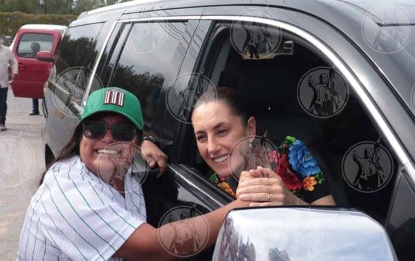 Abandona la presidenta Sheinbaum la frontera