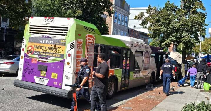 Federal Hill crash injures pedestrian: Vehicle cuts off Charm City Circulator bus