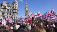 Más de 100.000 personas participan en una marcha contra la inmigración en Londres