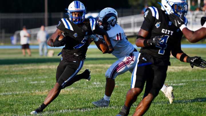 Burlington City football remains red hot, Blue Devils unleash lots of firepower