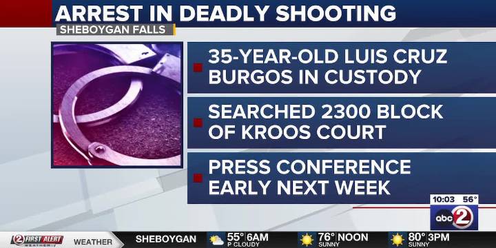Complaint: Suspect in deadly Sheboygan Falls drive-by shooting was DoorDash driver