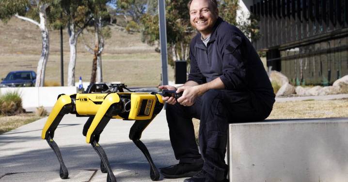 ACT Policing's robotic dog Spot aids safety checks