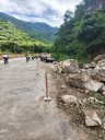 Autoridades atienden tramos afectados por fuertes lluvias de la autopista Valencia