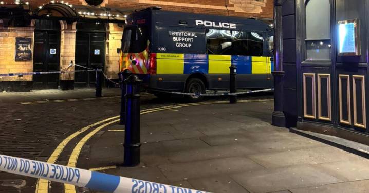 West End Romilly Street: Man taken to hospital after arrest