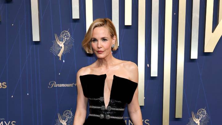 Leslie Bibb Knows Her Bob Has a Life of Its Own