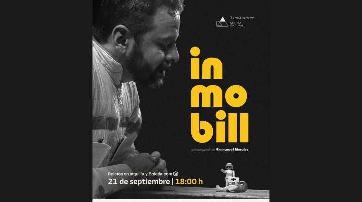 iNMO-BILL: unipersonal de Emmanuel Morales se presenta en el Centro Cultural Teopanzolco