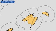 Mahón suspende las actividades de las fiestas en el puerto por la alerta naranja y retrasa el castillo de fuegos