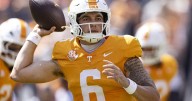 Joey Aguilar throws for 3 TDs to lead No. 15 Tennessee over UAB 56