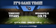 Game Preview: Titans Host Colts