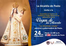 Devoción y tradición: Pasto celebra a la Virgen de las Mercedes, patrona de la ciudad