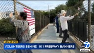 Meet the volunteers behind the 101 freeway banners