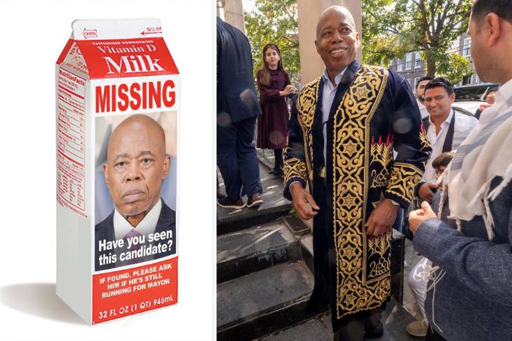 Eric Adams' campaign disappearing act hits fifth day, as insiders wonder if he's quiet quitting NYC mayoral race