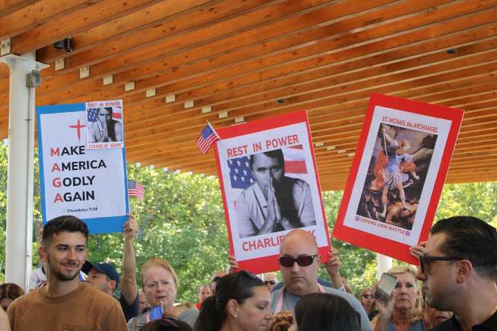 Charlie Kirk remembered at Staten Island memorial following assassination