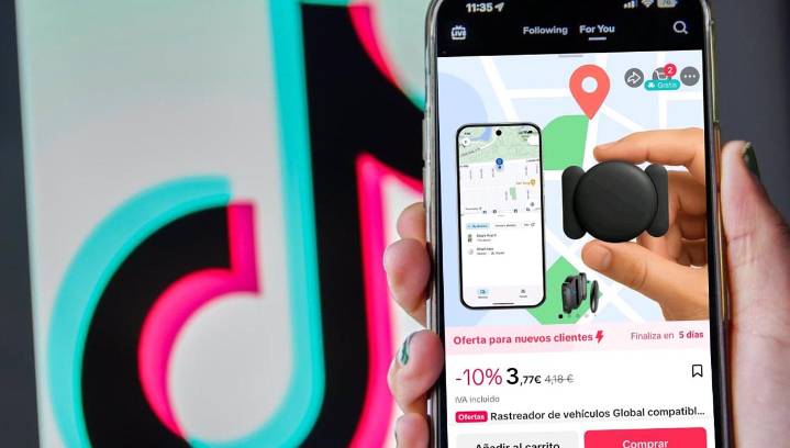 Facua denuncia a TikTok por vender un GPS con un mensaje así de machista: "Si tu mujer tiene una cita..."