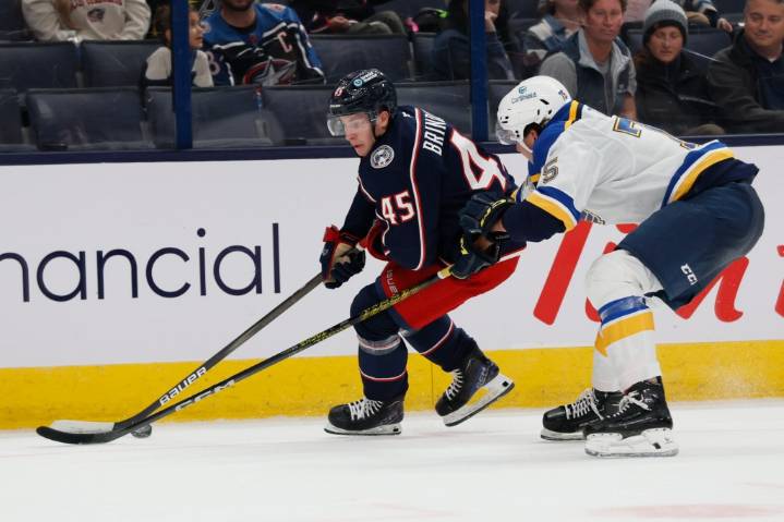 Avalanche prospect Gavin Brindley relishes new challenge