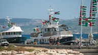 Israel acusa a la Flotilla de Gaza de "servir a Hamás" por rechazar entregar la ayuda en el puerto de Askalón, adayecente a la Franja