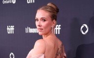 Scarlett Johansson Displays Back Tattoos in Backless Gown at ‘Eleanor the Great’ TIFF Premiere | 2025 Toronto International Film Festival, Chiwetel Ejiofor, Eleanor the Great, Erin Kellyman, June Squi
