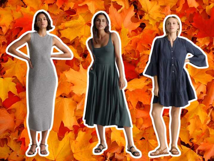 Quince has dresses for as low as $50, perfect for this fall