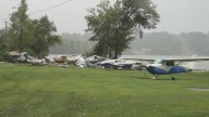 Storms damage planes at Sky Ranch Airport