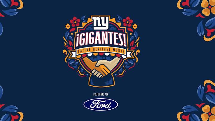 New York Giants announce Latino Heritage Month activations