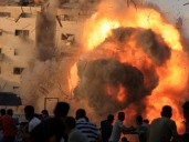 La guerra con Hamas: Israel destruyó otro alto edificio en la ciudad de Gaza, el tercero en tres días
