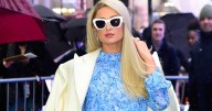 Photos: Paris Hilton Looks Like Elsa in Her Dress for Selena Gomez's Wedding, Fans Say