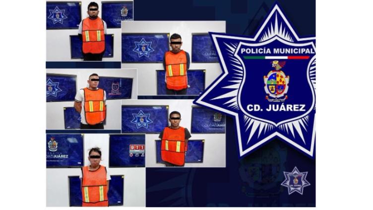Capturan a cinco personas con órdenes de aprehensión