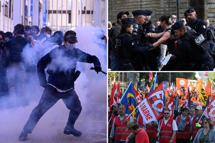 Protesters hit France with transport strikes on Thursday