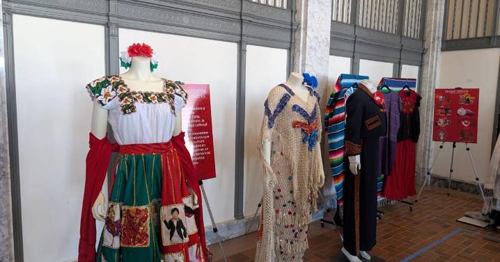 El Centro hosts cultural exhibition showcasing traditional Mexican dresses