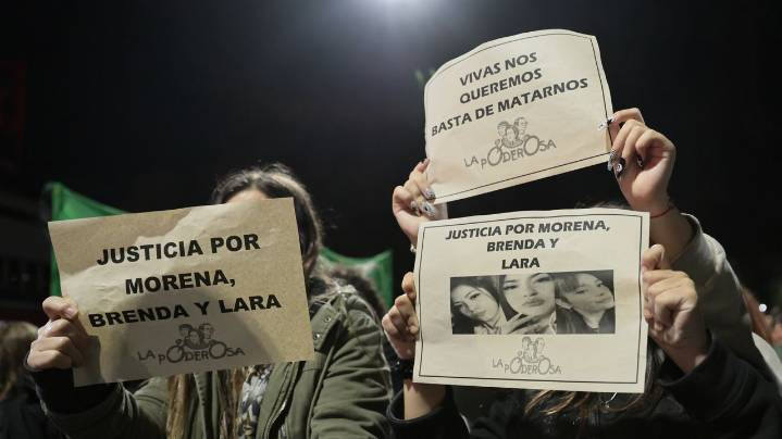 El crimen que conmociona a Argentina: la tortura y el asesinato de tres chicas jóvenes se retransmitió por redes sociales
