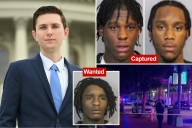 Mugshots of Capitol Hill intern Eric Tarpinian-Jachym murder suspects revealed as manhunt continues for third suspect