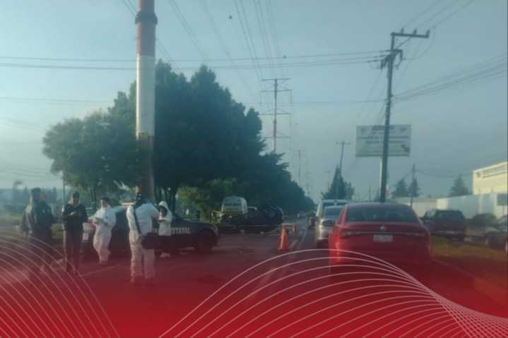 Muere automovilista en Bulevar Aeropuerto entre Toluca y San Mateo Atenco
