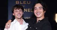 Christopher Briney Cradles Sean Kaufman at Bleu de Chanel Launch Party After ‘Summer I Turned Pretty’ Finale | Anna Van Patten, Christopher Briney, Daniel Caesar, Evan Mock, Gabriette Bechtel, Gigi Gi