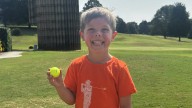 VIDEO: 4-year-old Knoxville golfer sinks hole in one