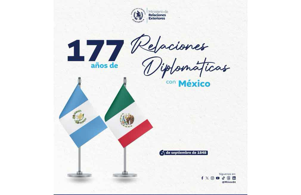México reafirma compromiso de fortalecer cooperación con Guatemala