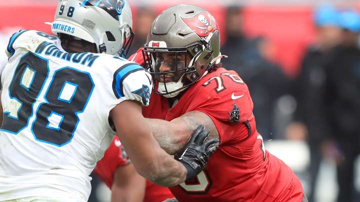 Tristan Wirfs fully participates in practice, Chris Godwin takes the day off