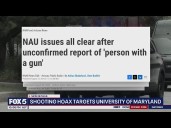 Fake shooting report at UMD amid wave of college campus hoaxes