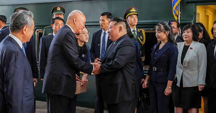 Kim Jong Un's daughter and likely heir joins him at China parade
