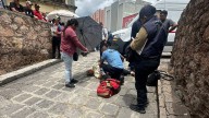 Mujer de la tercera edad resultó lesionada tras ser atropellada en el centro de Guanajuato