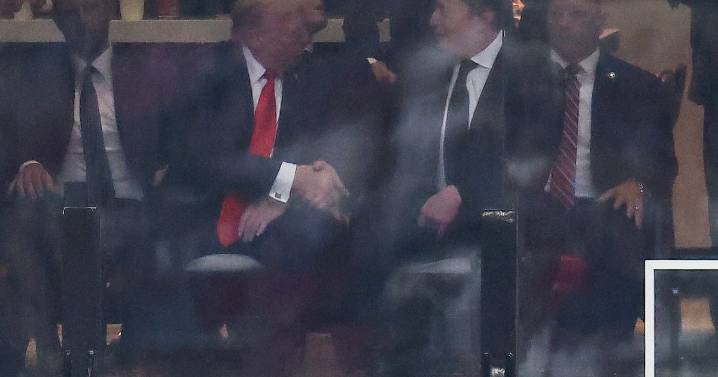 Trump and Musk set aside feud in unexpected reunion at Charlie Kirk memorial