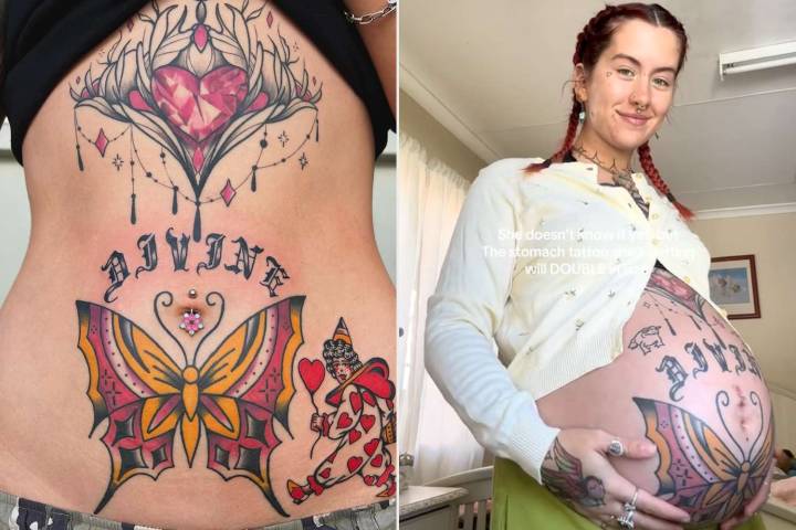 Mom with 60 Tattoos Shares Reactions to Appearance While Pregnant (Exclusive)