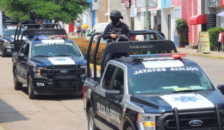 Ola de asaltos y operativo en gasera de Villahermosa