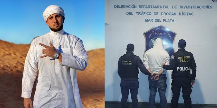 Avionetas, lujos y redes sociales: influencer de 26 años vendía cocaína peruana marcada con un delfín y fue detenido en Mar del Plata