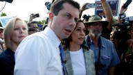 Harris faces backlash for saying gay identity made Buttigieg non