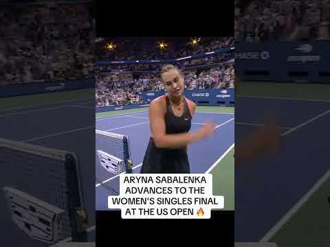 Sabalenka has a chance to go back to back 💪 #USOpen