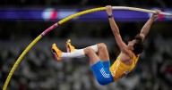 Duplantis sets another pole vault world record in front of Tokyo crowd